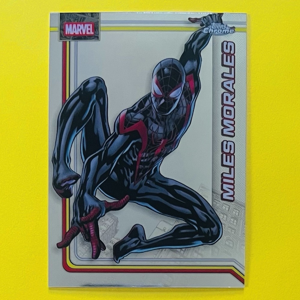2026 Topps Chrome Marvel Miles Morales #78 Base Card Spider-Man
